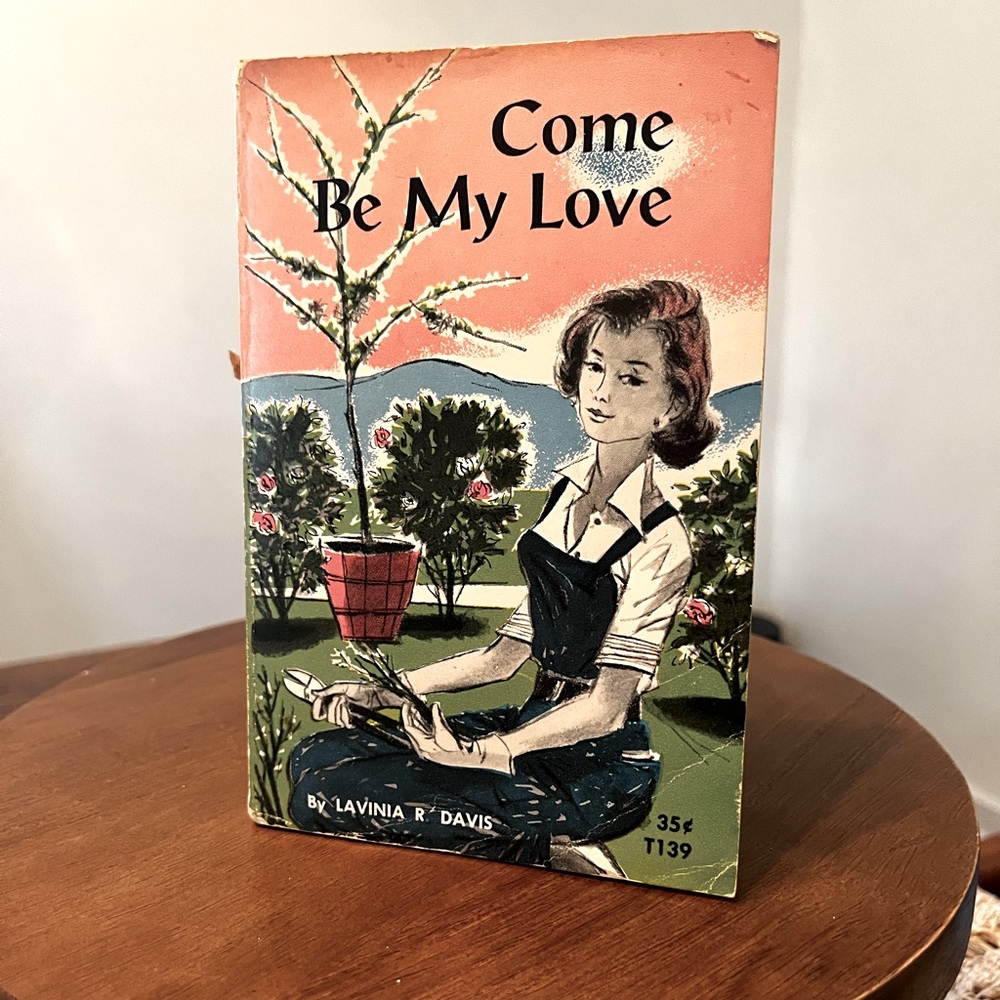 Vintage “Come Be My Love” Book, Valentines Gifts, Vintage Books, Love Books.